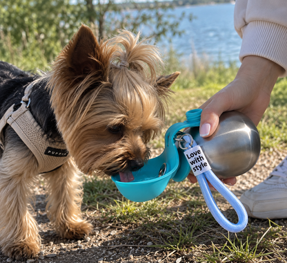2-in-1 Dog Water Bottle