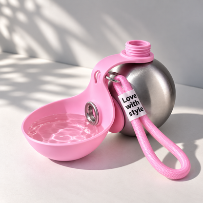 2-in-1 Dog Water Bottle
