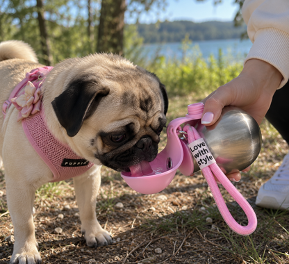 2-in-1 Dog Water Bottle